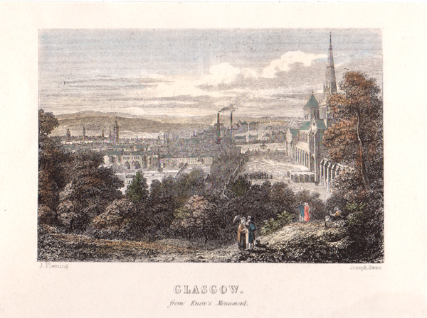 Glasgow from Knox's Monument