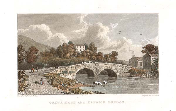 Greta Hall and Keswick Bridge