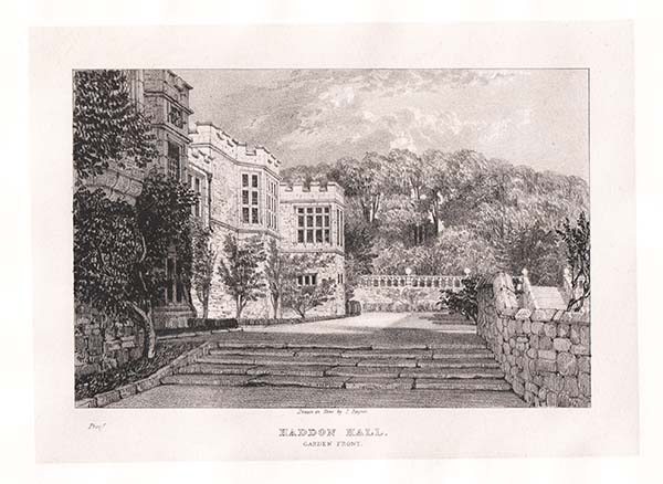 Haddon Hall Garden Front