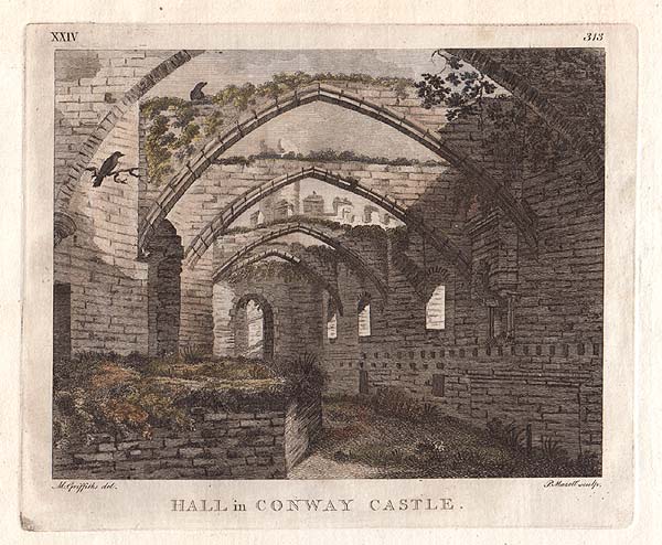 Hall in Conway Castle