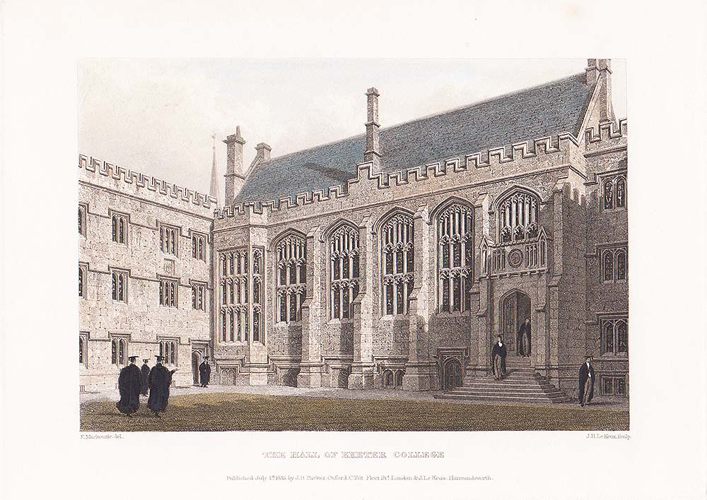 The Hall of Exeter College.