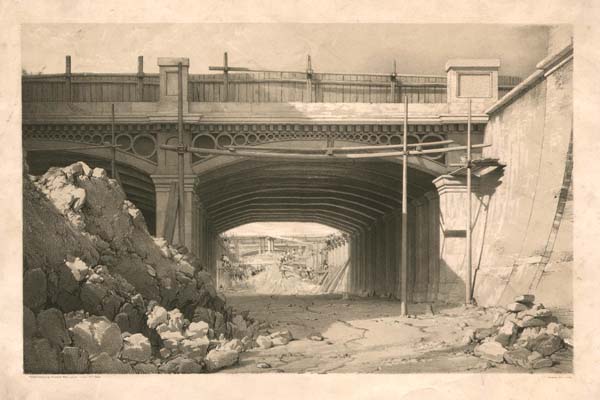 Hampstead Road Bridge 5 September 1838