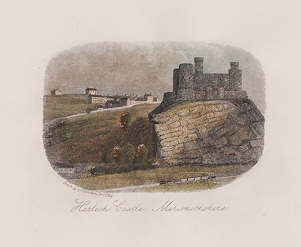 Harlech Castle Merionethshire