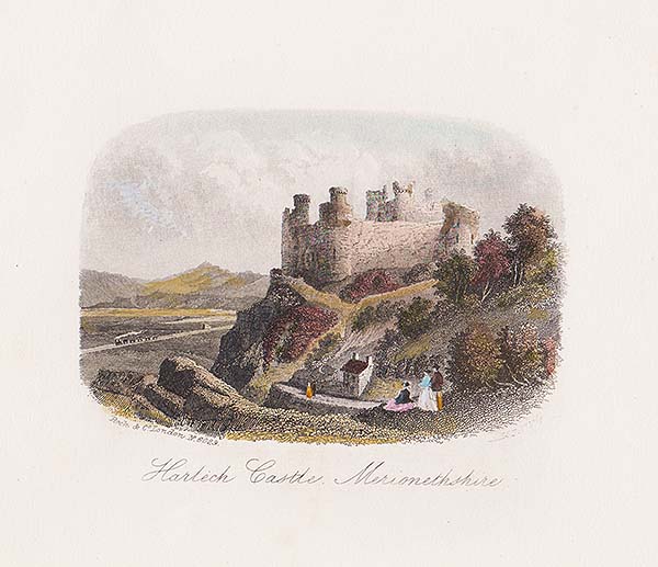 Harlech Castle Merionethshire 