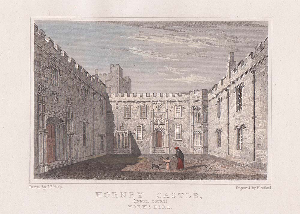 Hornby Castle Inner Court 