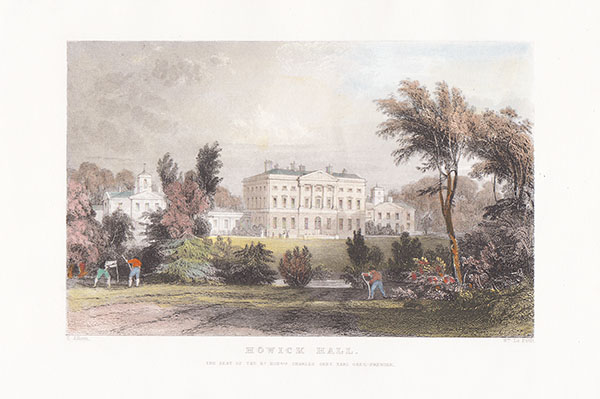 Howick Hall - The Seat of the Rt Hon Charles Grey Earl Grey-Premier 