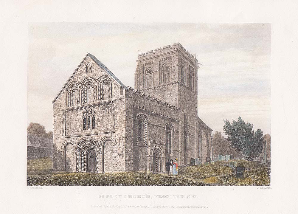 Iffley Church, from the S.W. 