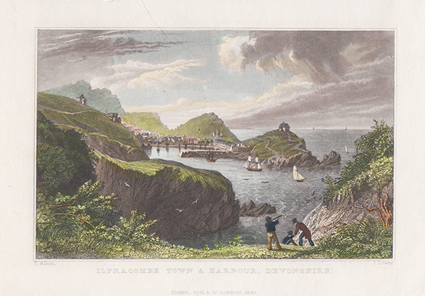 Ilfracombe Town & Harbour Devonshire 