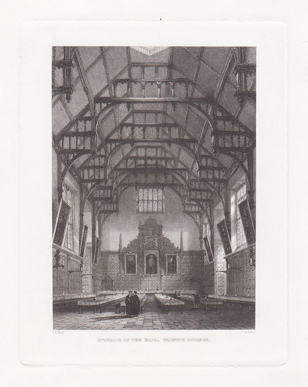 Interior of the Hall Trinity College