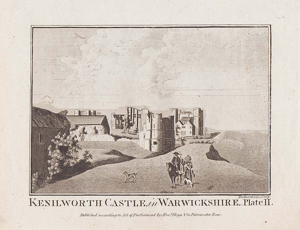 Kenilworth Castle in Warwickshire Plate 2