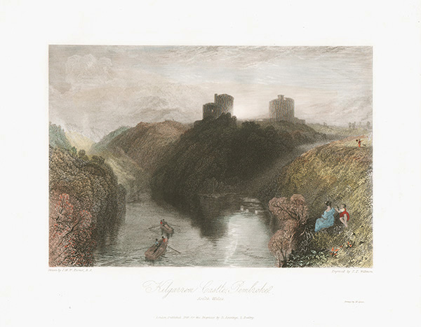 Kilgarren Castle Pembroke South Wales