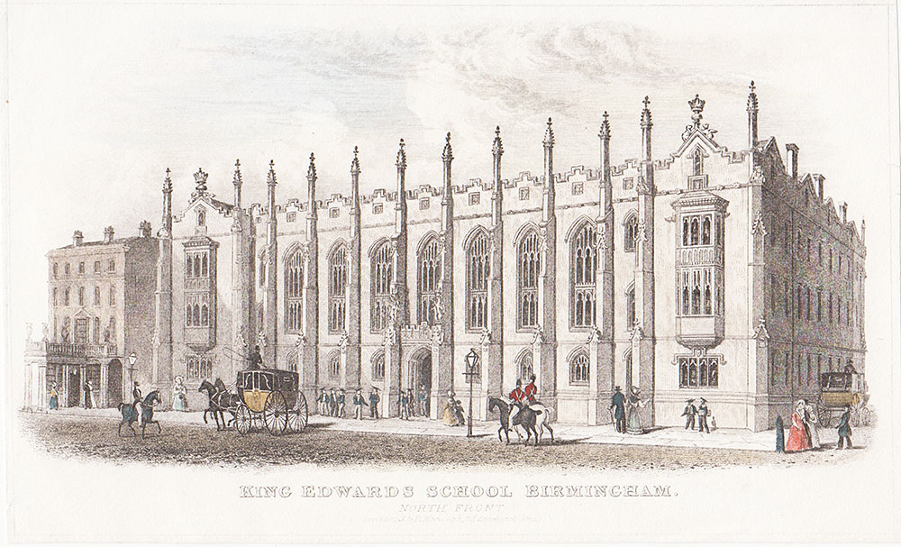 King Edward School Birmingham - North Front 