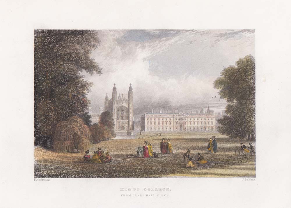 Kings College, from Clare Hall Piece.