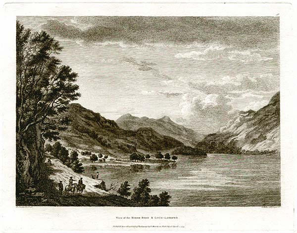 View of the Kings Road and Loch- Lomond