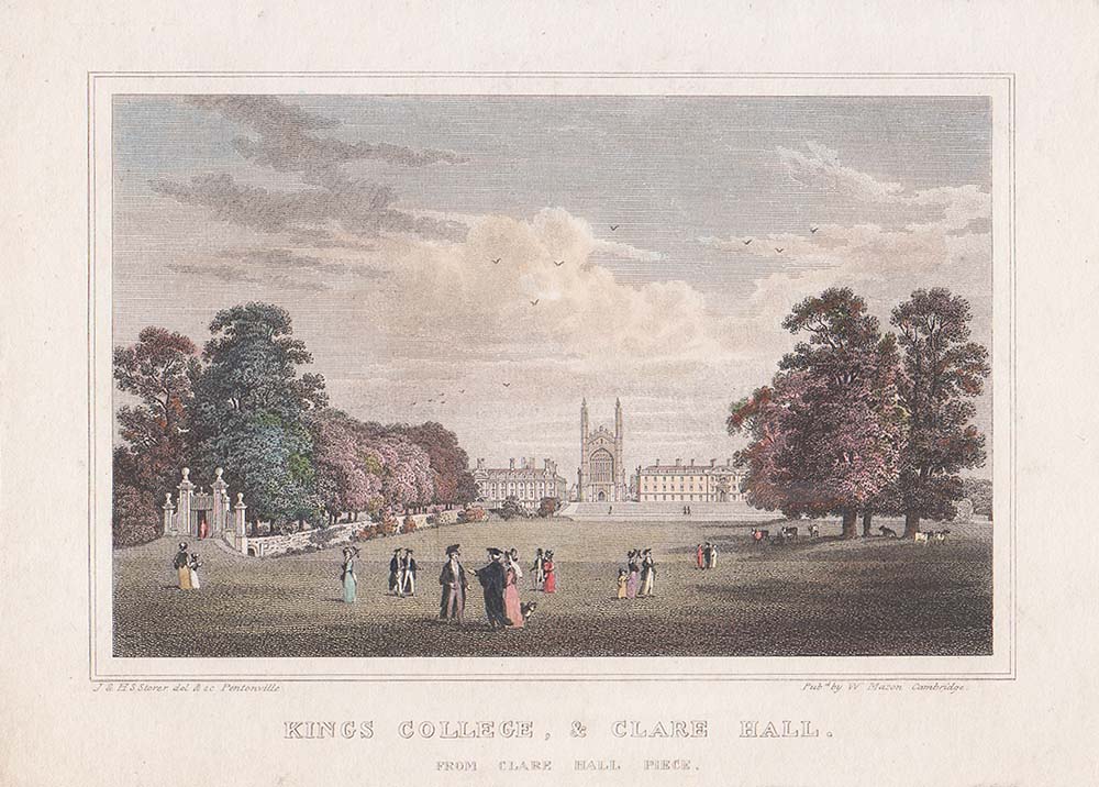 King's College and Clare Hall From Clare Hall Piece 