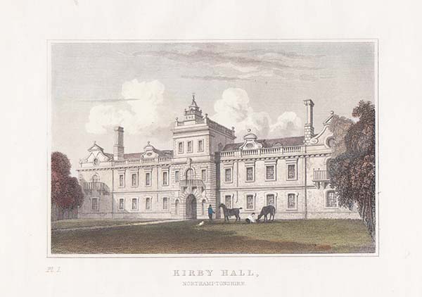 Kirby Hall Northamptonshire - Plate 1
