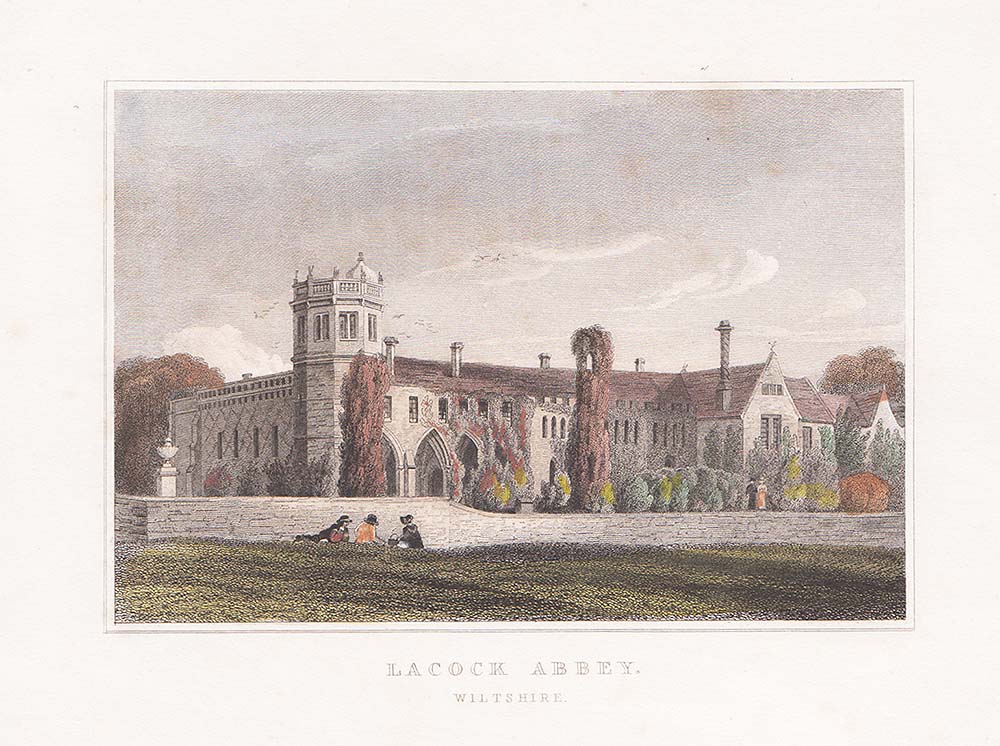 Lacock Abbey Wiltshire