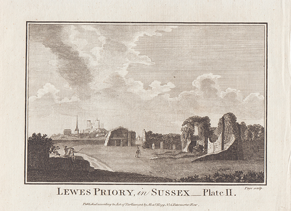 Lewes Priory in Sussex Plate 2