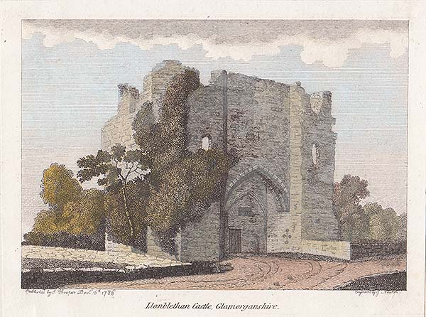 Llanblethan Castle Glamorganshire 