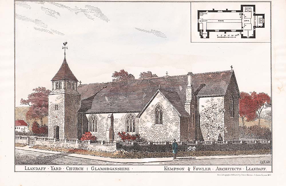 Llandaff Yard Church Glamorganshire