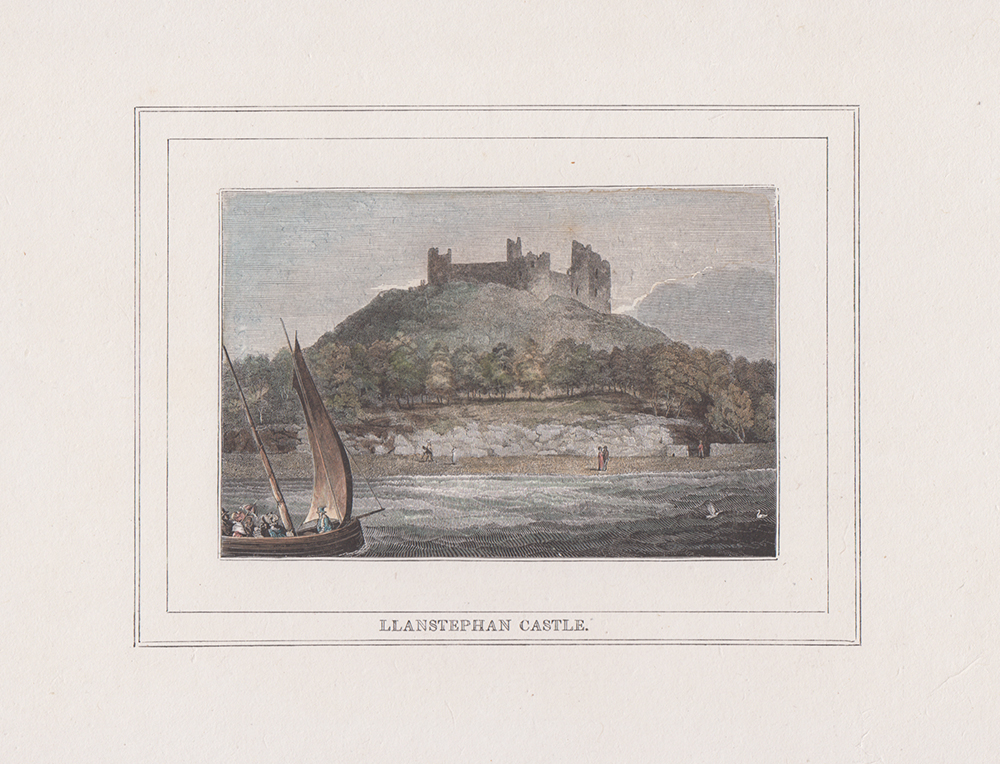 Llanstephan Castle.
