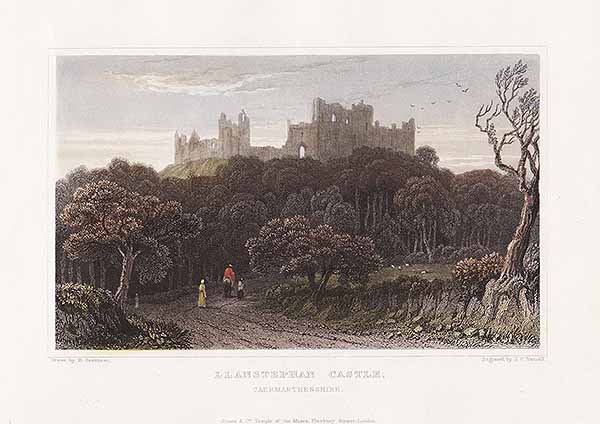 Llanstephan Castle Carmarthenshire