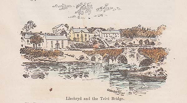 Llechryd and the Teivi Bridge
