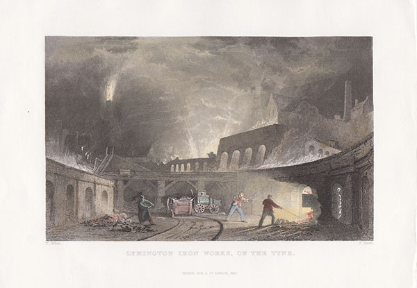 Lymington Iron Works on the Tyne