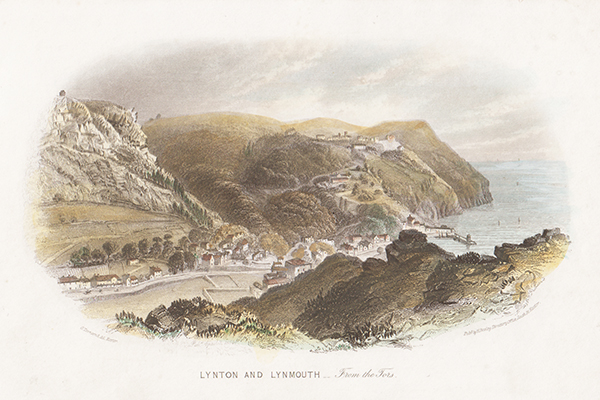 Lynton and Lynmouth  -  From the Tors  