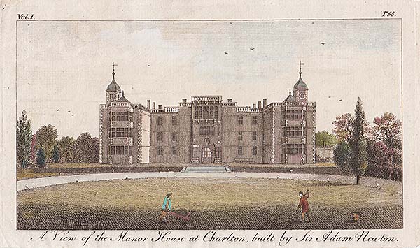 A View of the Manor House at Charlton built by Sir Adam Newton