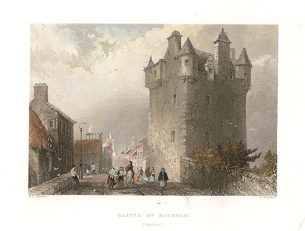Castle of Maybole  Ayrshire