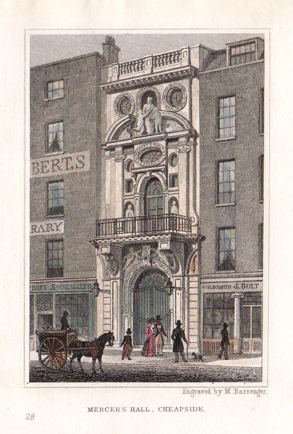 Mercer's Hall Cheapside