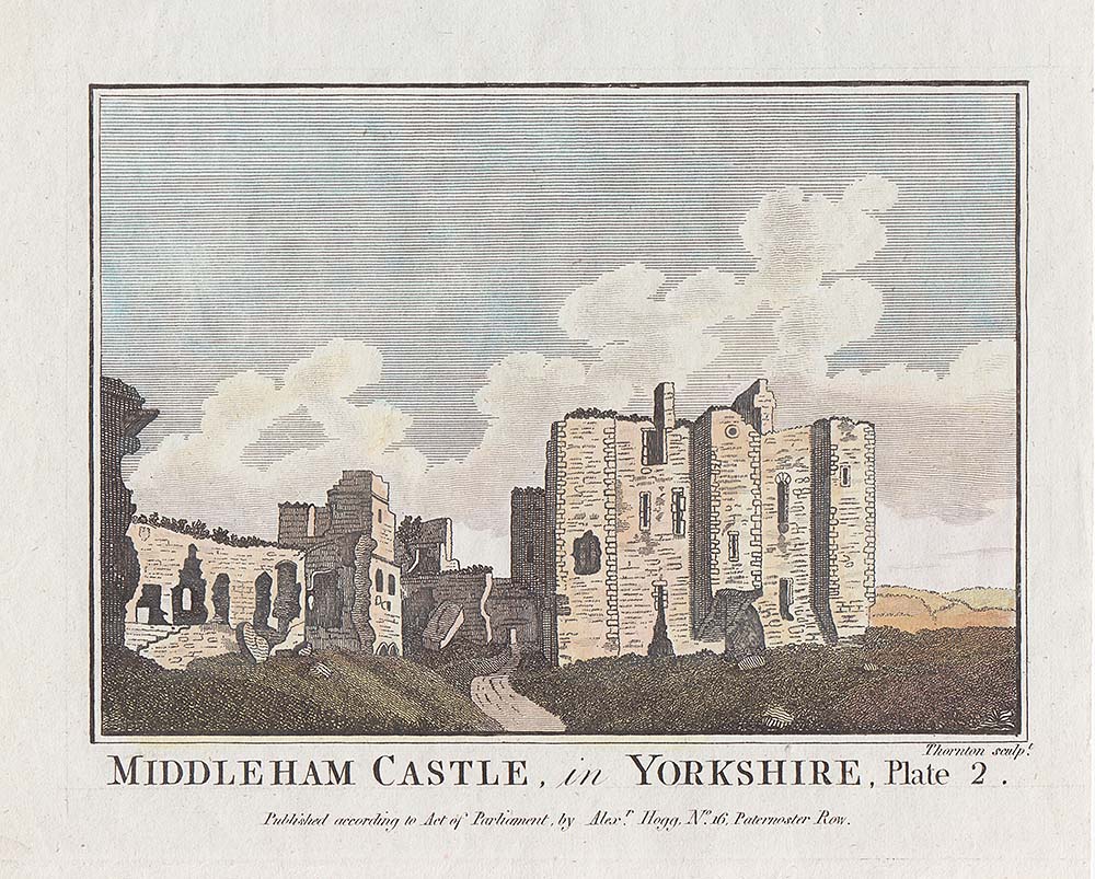 Middleham Castle Plate 2 