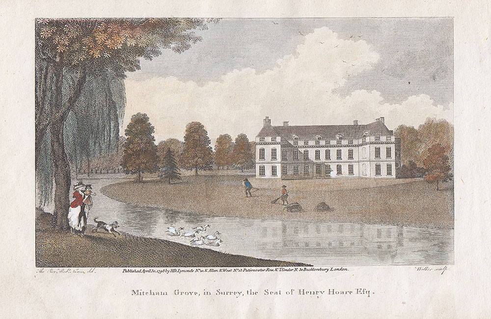 Mitcham Grove in Surrey the Seat of Henry Hoare Esq 