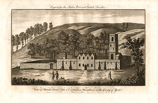 View of Mount Grace late a Carthusian Monastery in the County of York