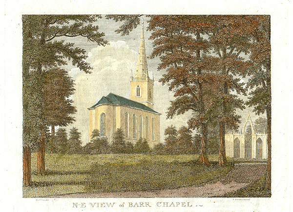 N E View of Barr Chapel