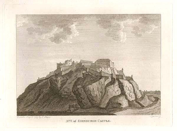 N View of Edinburgh Castle