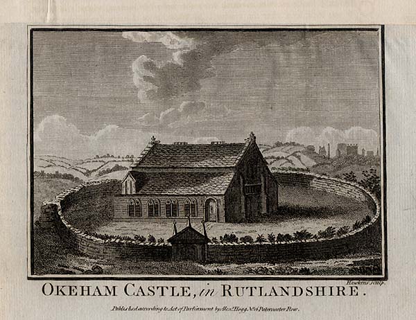 Okeham Castle in Rutlandshire