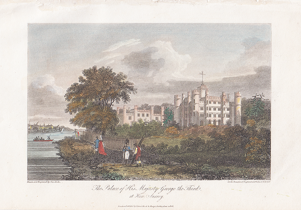 The Palace of His Majesty George the Third at Kew 