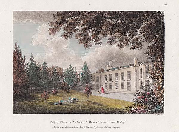 Pelling Place in Berkshire the Seat of James Bonnell  Esq