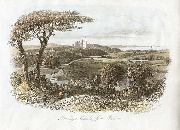 Penrhyn Castle from Penlan