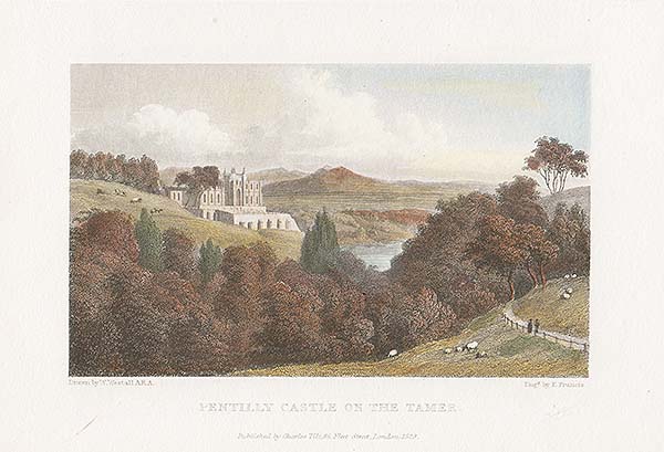 Pentilly Castle on the Tamer