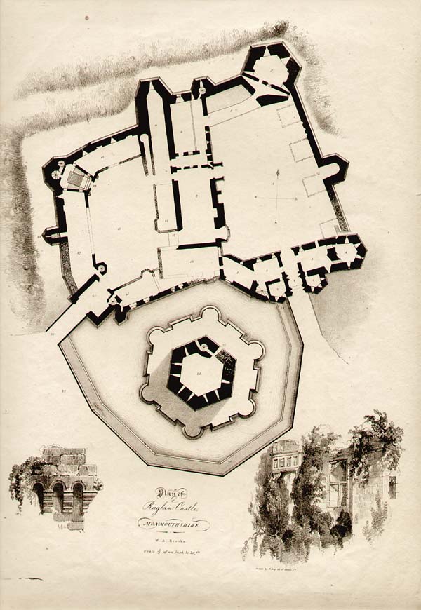 Plan of Ragland Castle