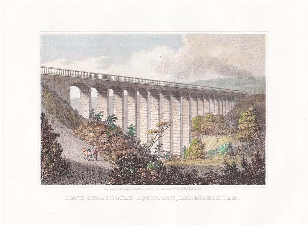 Pont Cyssylltau Aqueduct, Denbighshire.