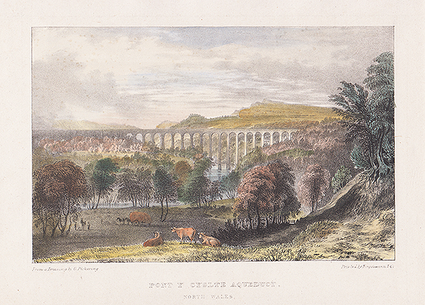 Pont Y Cyslte Aqueduct North Wales 