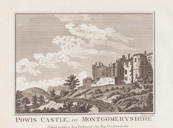 Powis Castle in Montgomeryshire 
