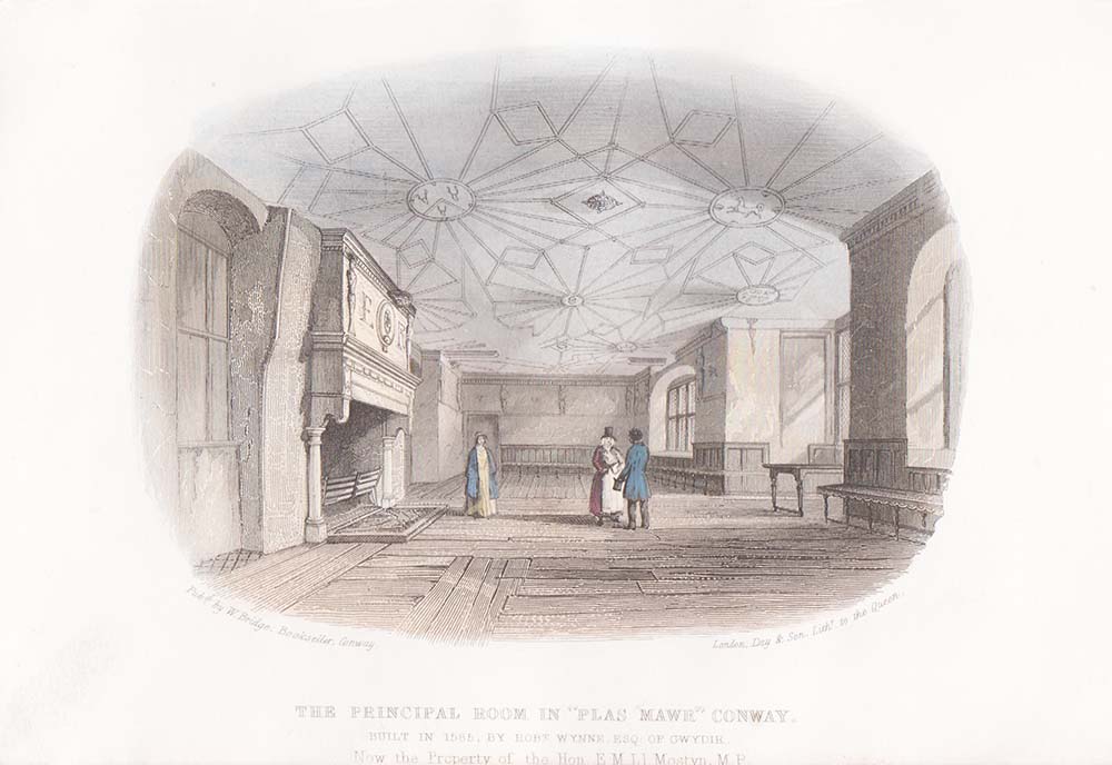 The Principal Room in 'Plas Mawr' Conway.