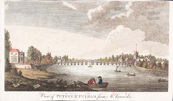 View of Putney & Fulham from Mr Vannecks