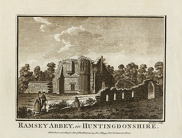 Ramsey Abbey in Huntingdonshire