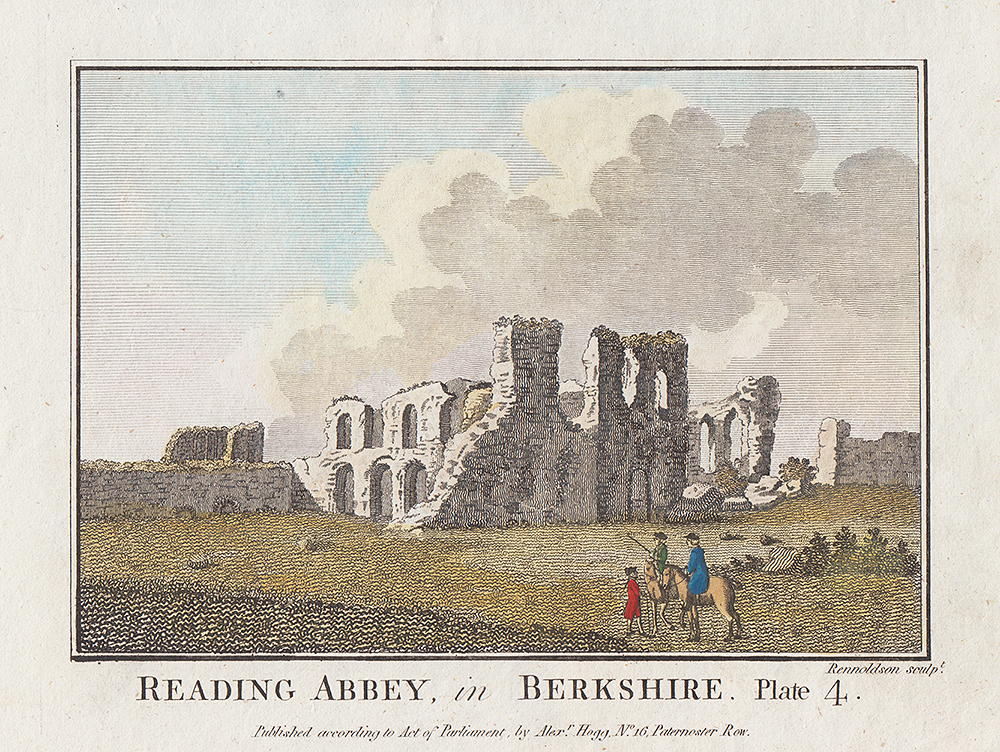 Reading Abbey in Berkshire Plate 4 